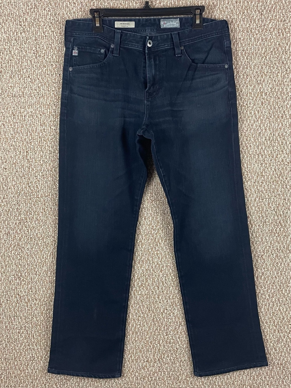 Adriano Goldschmied Graduate Jeans Men's 33x27.5 Tailored Leg Blue Denim D91